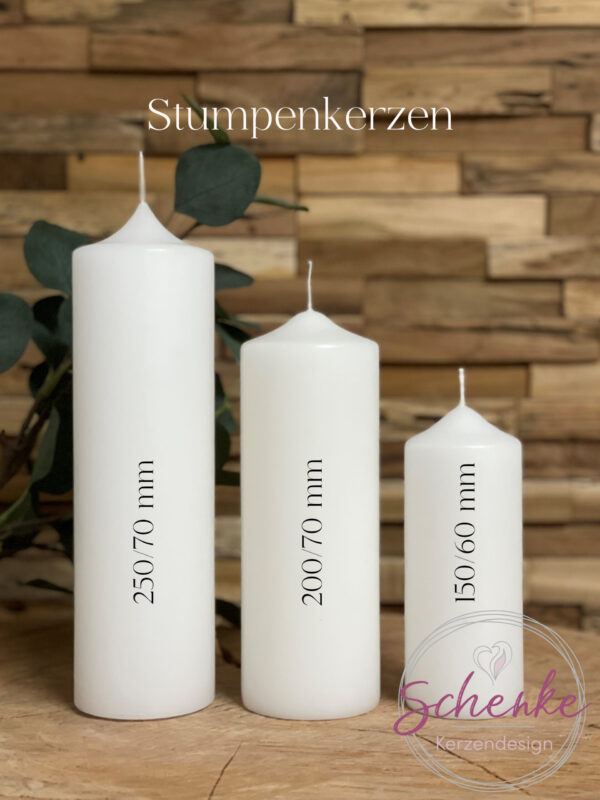 Gedenkkerze "Ginkgo"